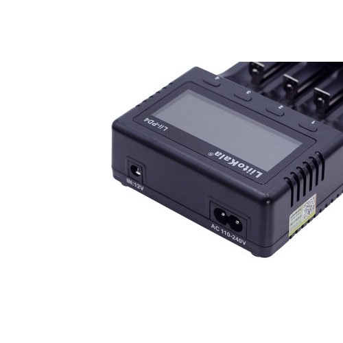 Зарядне 4x Li-ion/LiFePO4/Ni-Mh LiitoKala Lii-PD4