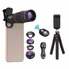 Telescop și set de lentile pentru telefon Apexel APL-18DG3ZJB/APL-T18XBZJ5