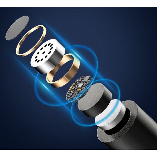 Мікрофон бездротовий Lightning цифровий 2.4ГГц айфон Puluz PU3083B