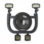 Купол Dome Port GoPro 13/12/11/10/9 підводний ріг Telesin GP-DMP-T10