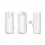 Microfon wireless pentru iPhone dublu alb Ulanzi J12 Lightning