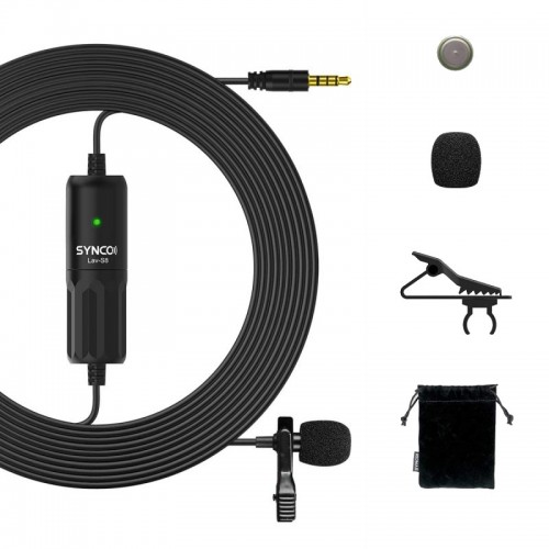 Петличний мікрофон для телефону 8м Synco Lav-S8