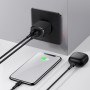 Зарядка для телефона планшета 10Вт 2х USB черная Baseus Compact CCXJ010201
