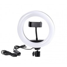 Lampă inelară 20cm fără trepied AC Prof