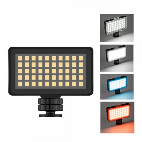Lumină pe cameră cu filtre Telesin GP-LGT-003