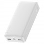 Powerbank 20000 mAh 15W 2x USB Type-C Micro alb Baseus Bipow PPDML-J02