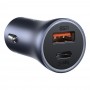 Încărcător în bricheta de aprindere pentru iPhone USB Type-C 40W Baseus Golden Contactor Pro CCJD-0G