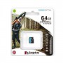 Карта памяти 64 ГБ U3 V30 A2 microSDXC Kingston Canvas Go! Plus SDCG3/64GBSP