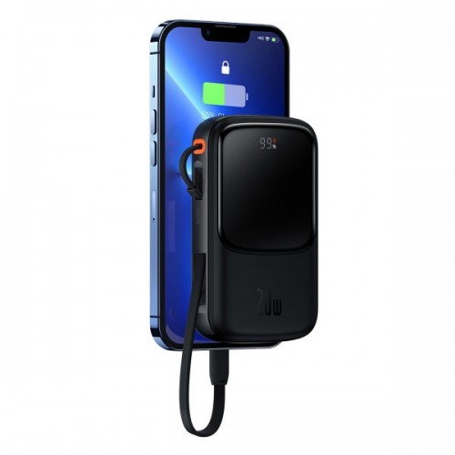 Powerbank 10000 mAh 20W USB Lightning Baseus Qpow PPQD020001
