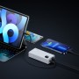 Powerbank 10000 mAh 30W Type-C 2x USB alb Baseus Adaman2 PPAD040002