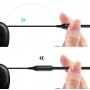 Адаптер в прикуриватель 30Вт с коротким кабелем Lightning Type-C Baseus Enjoyment CGTX000001