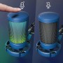 Мікрофон конденсаторний ігровий поп-фільтром блакитний Fifine A6B RGB Ampligame