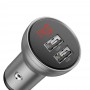 Адаптер в прикуриватель 2x USB 4.8А 24Вт Baseus CCBX-0S