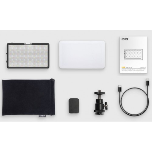Lumină video LED RGB Ra98+ 2500-9000K Colbor PL8R