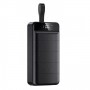 Powerbank cu lanternă 50000mAh 3x USB Remax RPP-185 Black