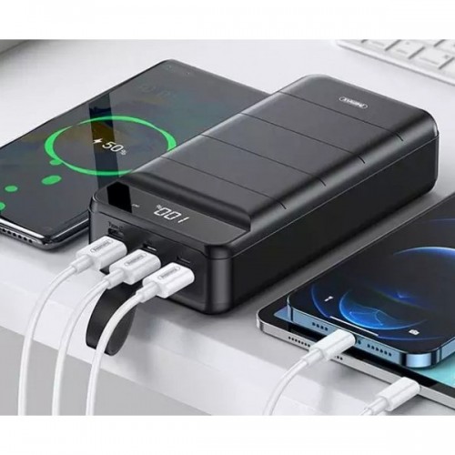 Powerbank cu lanternă 50000mAh 3x USB Remax RPP-185 Black