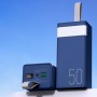 Powerbank cu lanternă 50000mAh 22.5W Type-C 2x USB Remax Chinen RPP-321 Blue