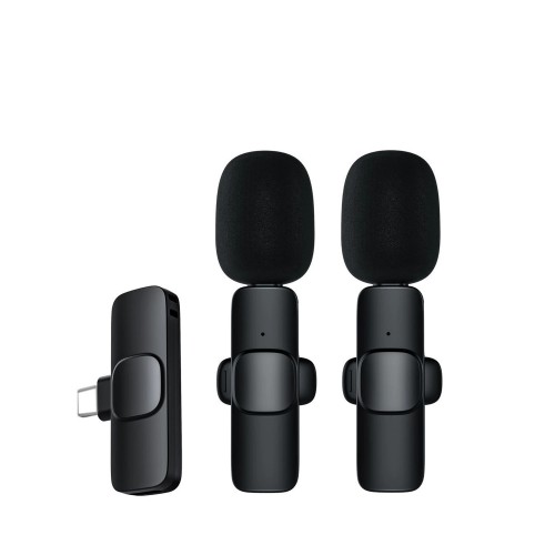 Мікрофон бездротовий подвійний Type-C 2.4ГГц 10м Recordio GAW-920 Type-C