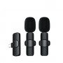Мікрофон бездротовий подвійний Type-C 2.4ГГц 10м Recordio GAW-920 Type-C