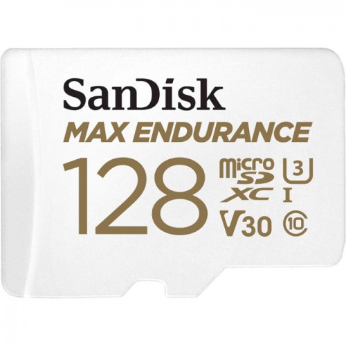 Карта памяти 128 ГБ microSDXC U3 V30 SanDisk Max Endurance SDSQQVR-128G-GN6IA