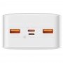 Powerbank redus 30000 mAh 20W 2x USB Type-C alb Baseus Bipow PPDML-N02