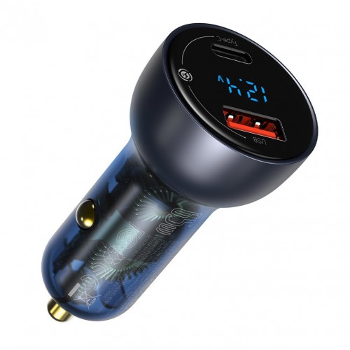 Adaptor pentru bricheta auto 65W cu încărcare rapidă USB Type-C Baseus TZCCKX-0G