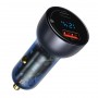 Adaptor pentru bricheta auto 65W cu încărcare rapidă USB Type-C Baseus TZCCKX-0G