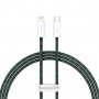 Кабель Type-C Lightning для айфон PD 20Вт 1м зеленый Baseus Dynamic 2 CALD040206