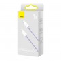 Кабель Type-C Lightning для айфон PD 20Вт 1м фиолетовый Baseus Dynamic 2 CALD040205