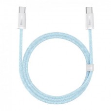 Кабель Type-C/Type-C швидка зарядка 100Вт 1м блакитний Baseus Dynamic CALD000203