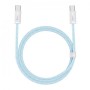 Кабель Type-C/Type-C быстрая зарядка 100Вт 1м голубой Baseus Dynamic CALD000203
