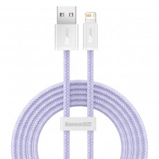 Кабель Lightning для айфон 2.4А 2м фиолетовый Baseus Dynamic 2 CALD040105