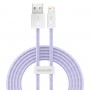 Кабель Lightning для айфон 2.4А 2м фиолетовый Baseus Dynamic 2 CALD040105