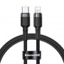 Cablu Type-C / Lightning QC3.0 PD 100cm Baseus CATLKLF-G1