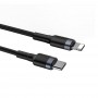 Cablu Type-C / Lightning QC3.0 PD 100cm Baseus CATLKLF-G1