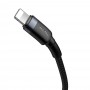 Cablu Type-C / Lightning QC3.0 PD 100cm Baseus CATLKLF-G1