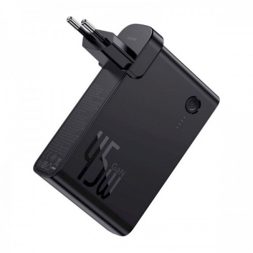 Powerbank încărcător 2în1 45W 10000mAh 2x Type-C QC3 PD Baseus GaN PPNLD-F01