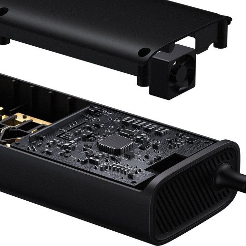 Invertor 12-220V în ciorchinar 150W USB Type-C Baseus In-car CRNBQ-A01