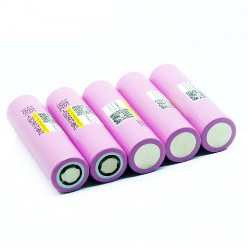 Аккумулятор 18650 3000мАг 25А плоский плюс Liitokala INR18650 30Q