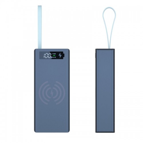Carcasă power bank 16x 18650 3A încărcare wireless 15W AC Prof PB C16-PD-QI