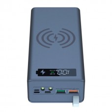 Carcasă power bank 16x 18650 3A încărcare wireless 15W AC Prof PB C16-PD-QI