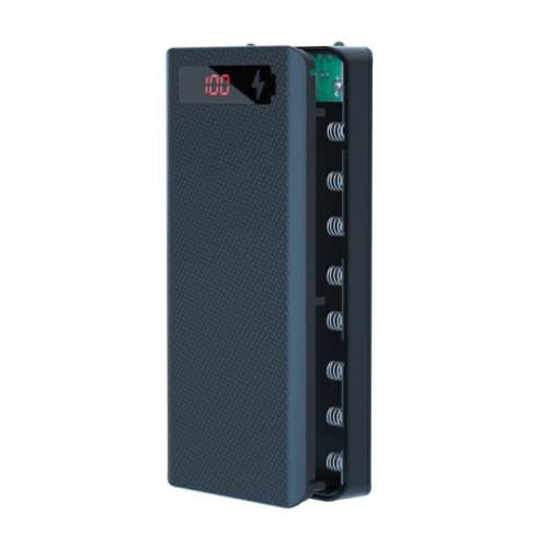Carcasă power bank 8x 18650 2A 2x USB Type-C AC Prof PBC L8