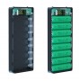 Carcasă power bank 8x 18650 2A 2x USB Type-C AC Prof PBC L8