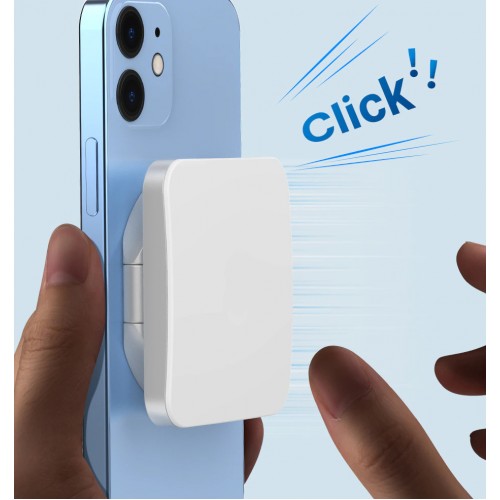 Lampă selfie pentru iPhone magnetică MagSafe albă Ulanzi LT010 3045