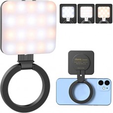 Lampă selfie pentru iPhone magnetică MagSafe neagră Ulanzi LT010 3021