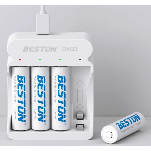 Зарядка для акумуляторів AA/AAA 1.8А Beston C9023