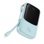 Power Bank 20000 mAh 20W USB Lightning albastru Baseus Qpow PPQD030003