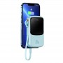Power Bank 20000 mAh 20W USB Lightning albastru Baseus Qpow PPQD030003