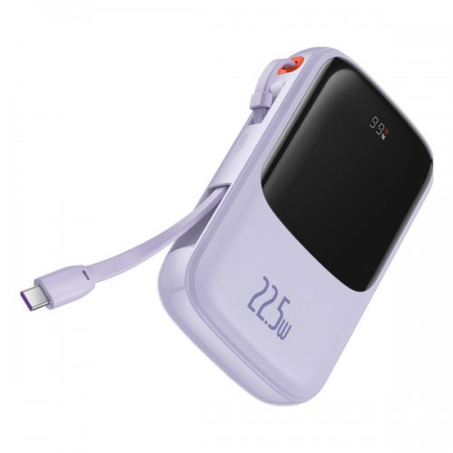 Power Bank 20000 mAh 22.5W USB Type-C violet Baseus Qpow PPQD030105