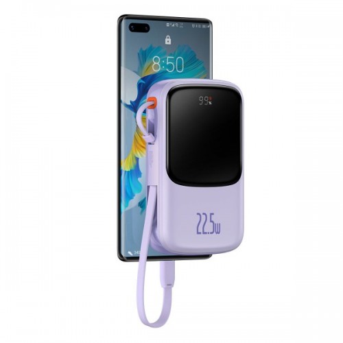 Power Bank 20000 mAh 22.5W USB Type-C violet Baseus Qpow PPQD030105